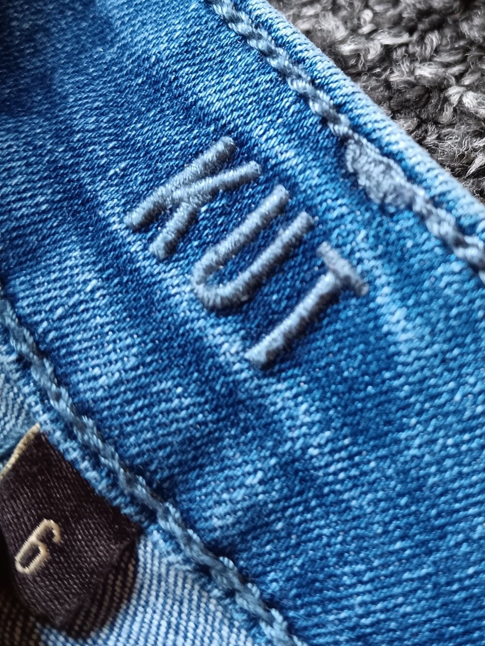 High Rise Toothpick Skinny Blue Jeans Kut From The Kloth Womens Size 6 - Picture 7 of 10